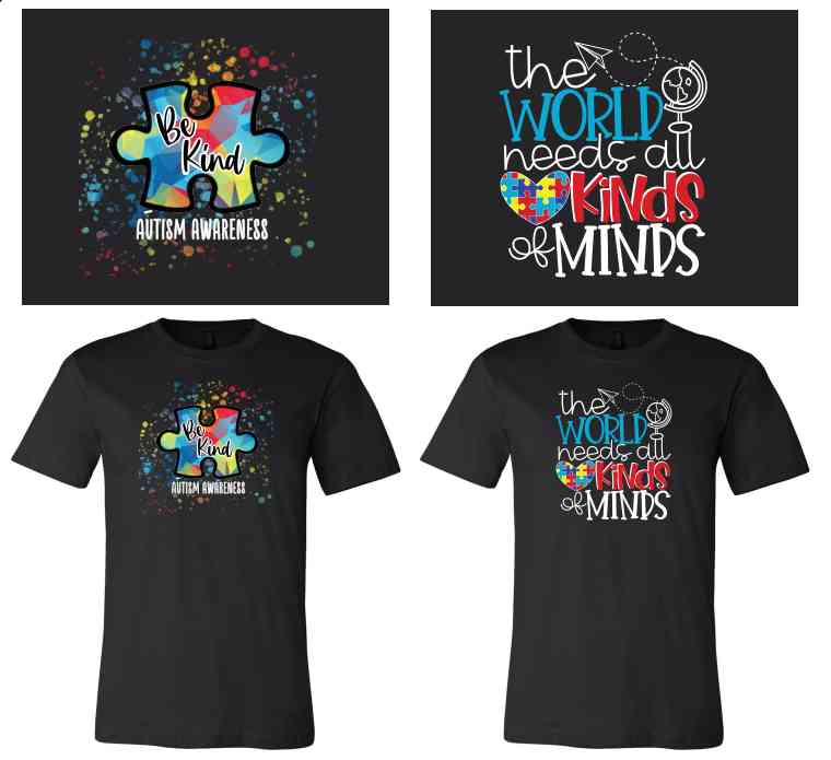 EAST Autism Month Shirts 2022 Image