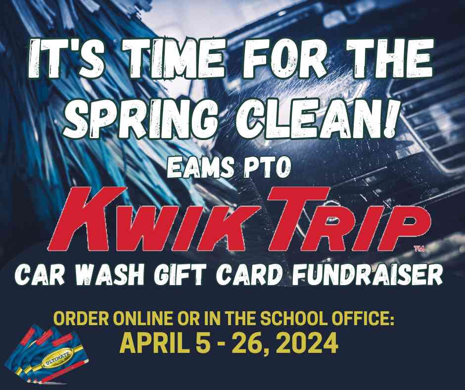 PTO Kwik Trip Car Wash Fundraiser Image