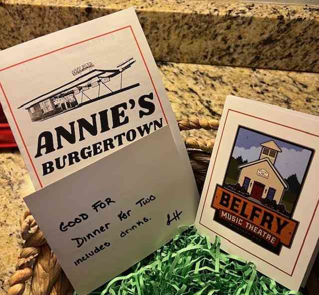 15. Belfry Theater & Annie's Burgertown Basket Image