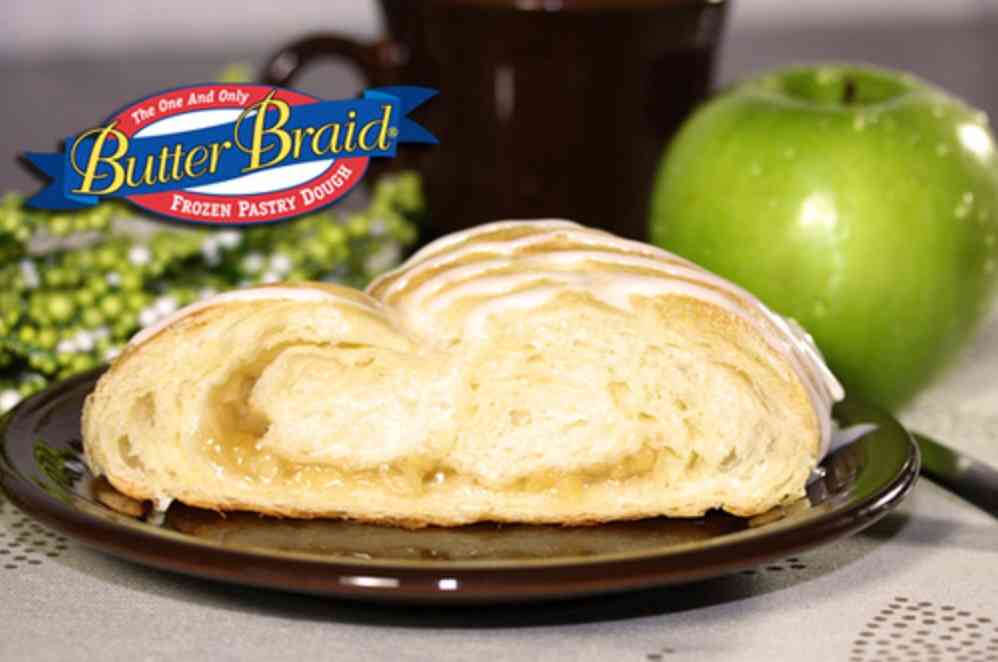 Apple Butter Braid Pastry Image