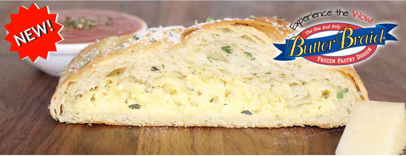Four Cheese and Herb Butter Braid Image