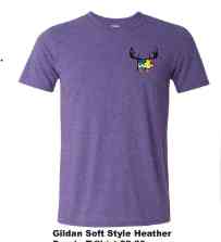 Purple T-shirt - Adult Small to XL Image