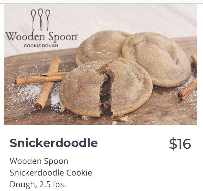 Snickerdoodle Cookie Dough Image