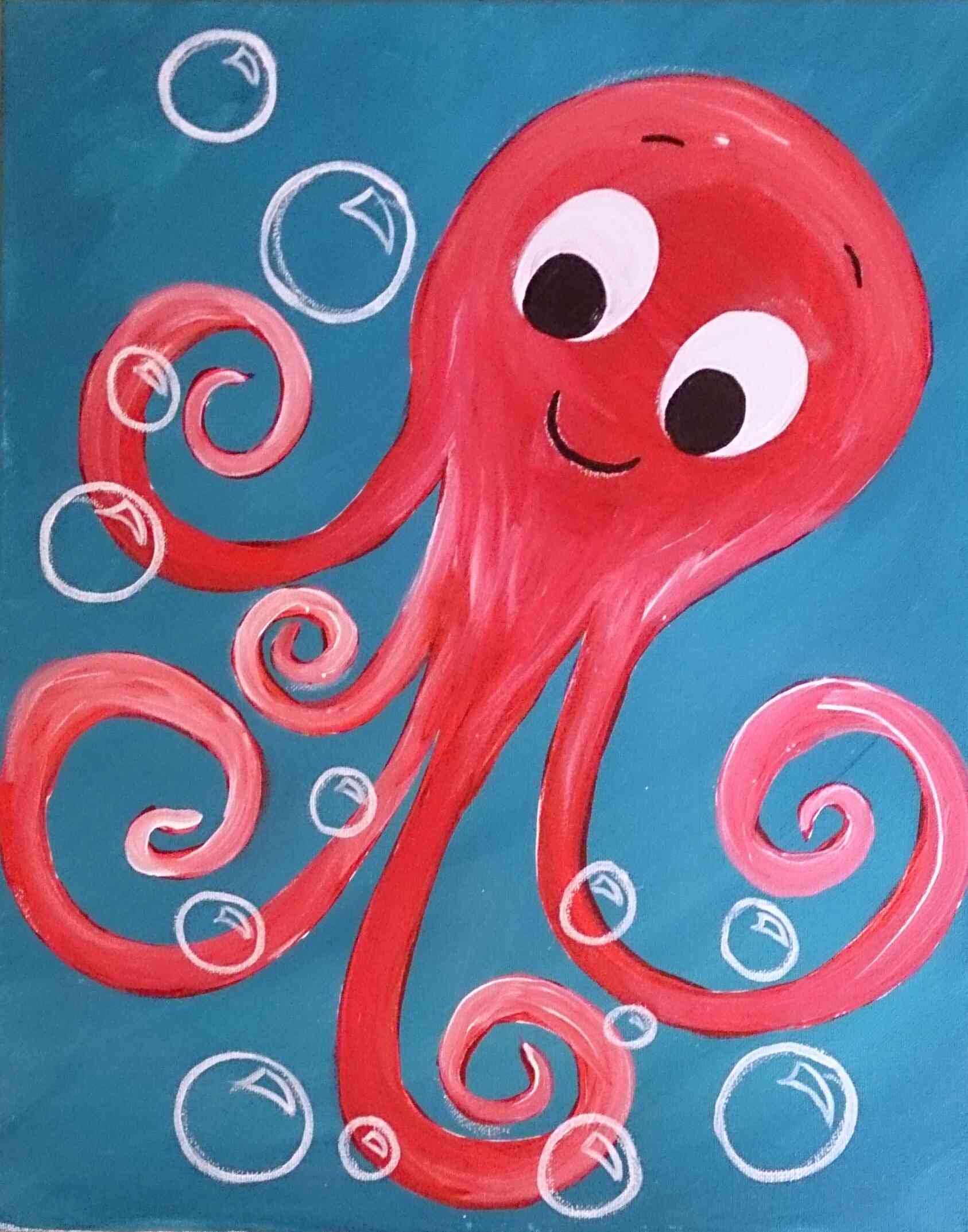 Octopus Painting Image