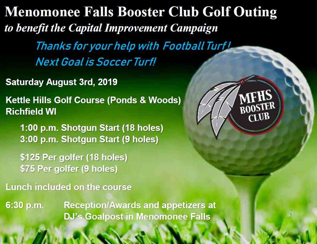 2019 Menomonee Falls Booster Club Golf Outing Image