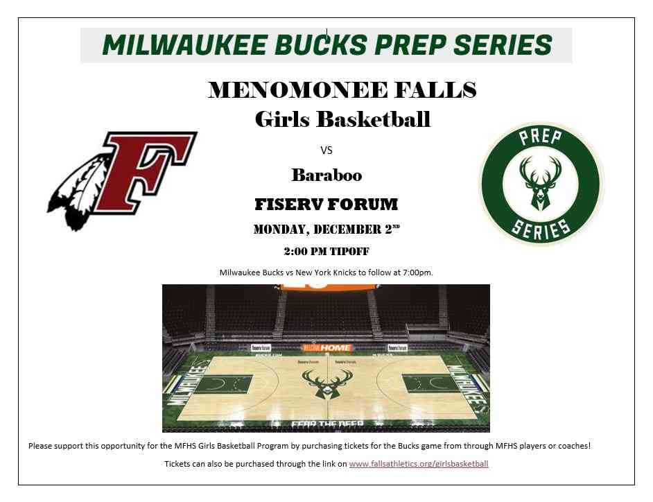 MFHS Girls Basketball- Milwaukee Bucks Prep Series Image