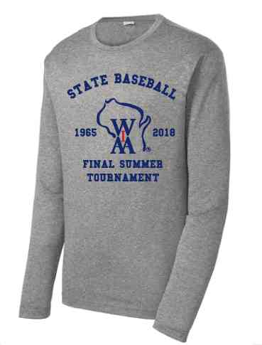 Large 1965 - 2018 Final Summer Baseball Tournament - Long Sleeve Image