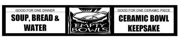 Purchase Ticket to Attend Empty Bowls Event Image