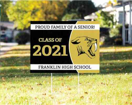 Class of 2021 Senior Yard Sign Image