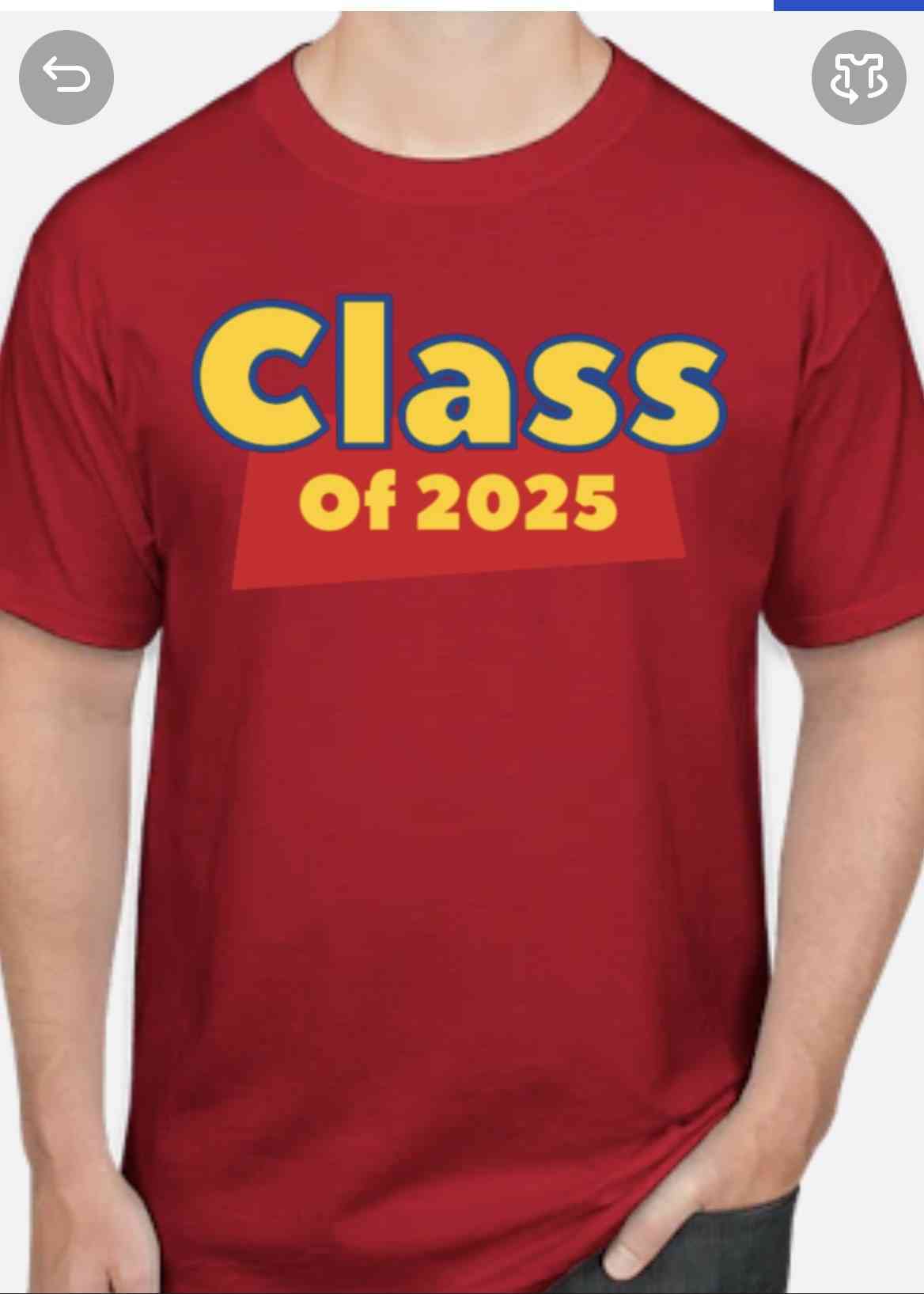 JUNIOR CLASS SHIRT - CLASS OF 2025 Image