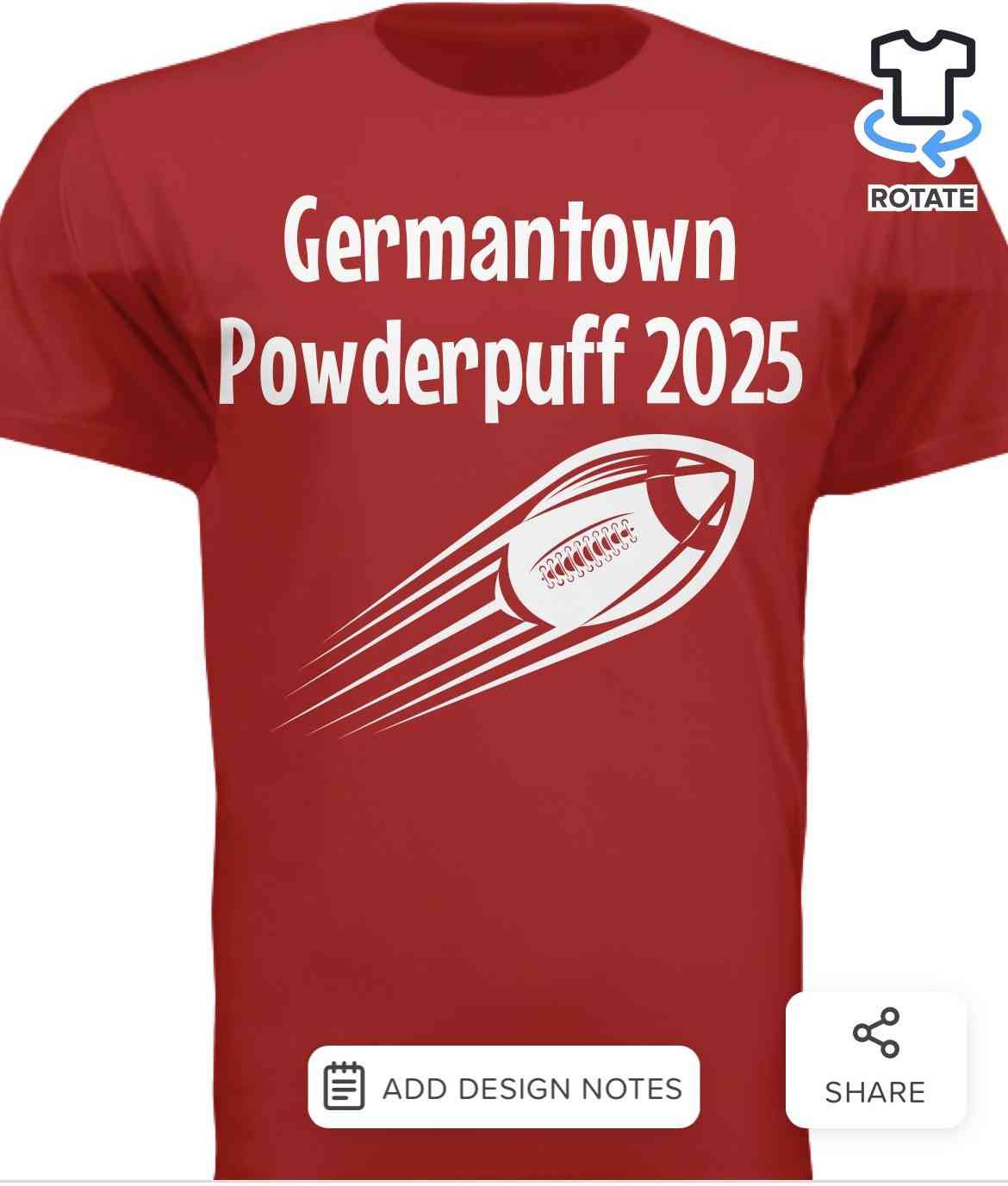 Junior Powderpuff Shirts Image