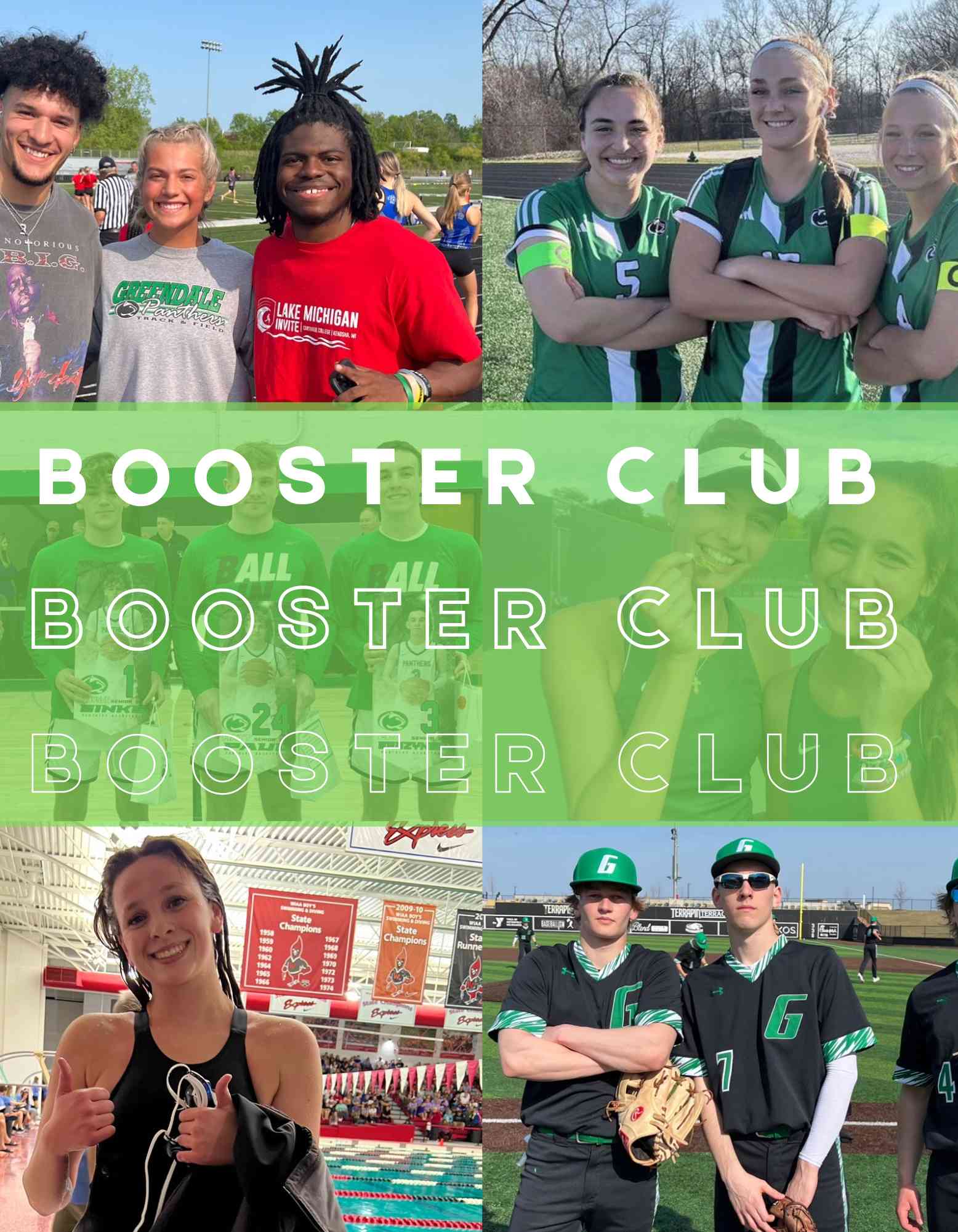 2023-2024 Greendale Panther Athletic Booster Club - Membership Campaign Image