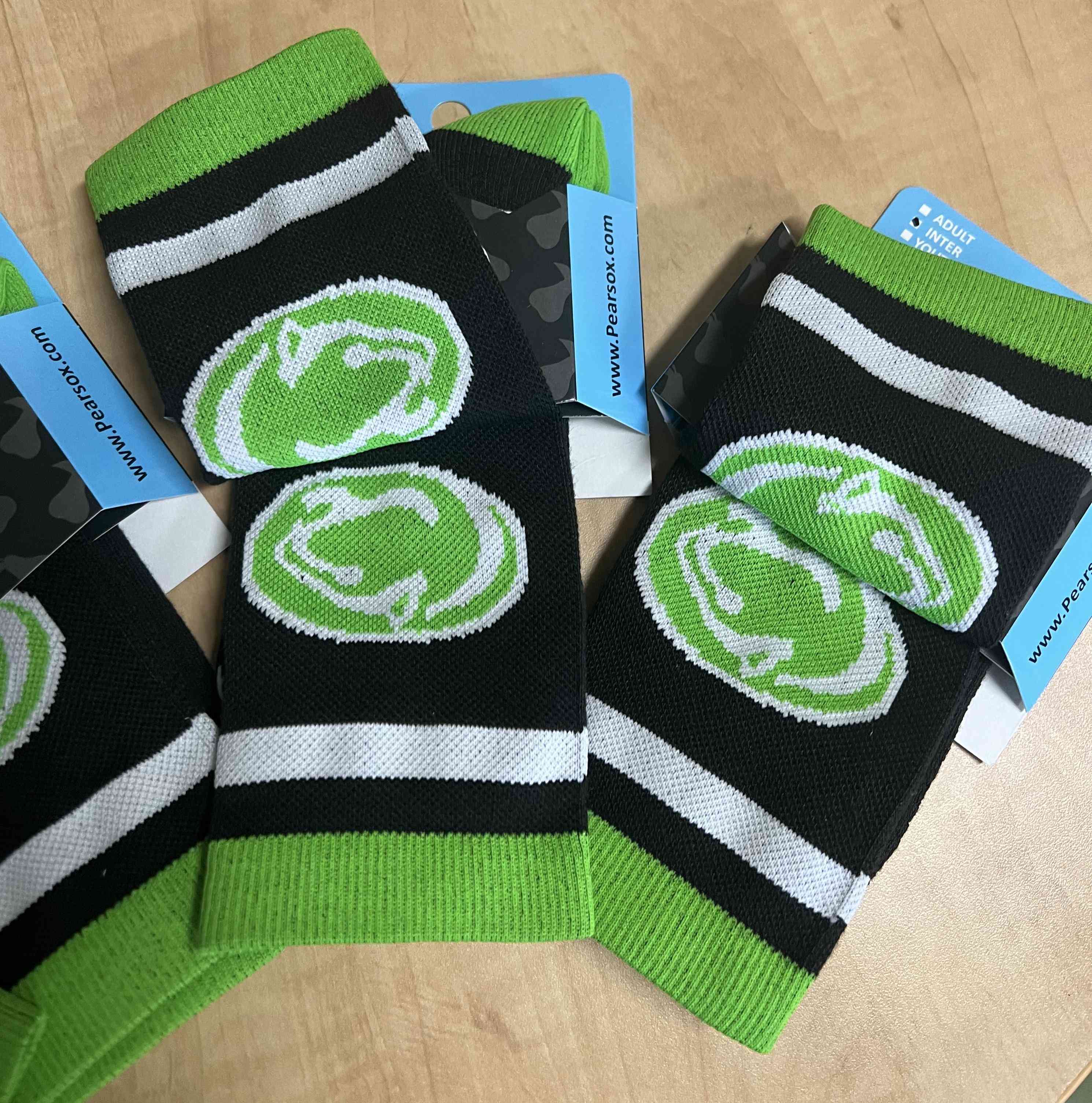Greendale Panther Custom Crew Socks! Image