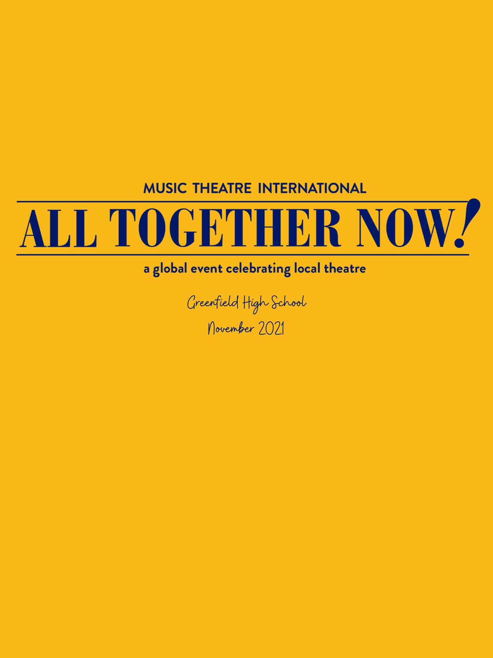 All Together Now Apparel Image