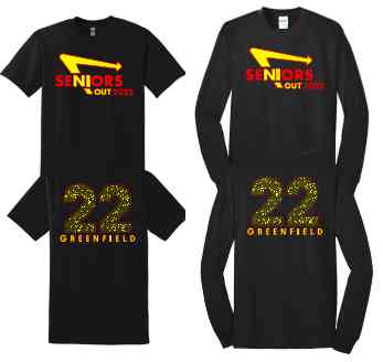 Bundle 2B: Black T-Shirt & Crew-neck Sweatshirt Image