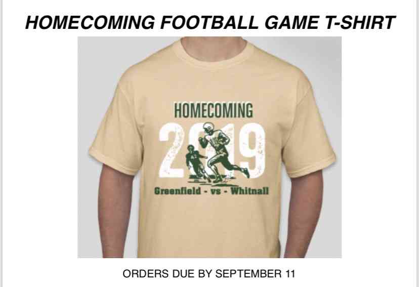 Homecoming Game Day T-Shirt Oversized Image