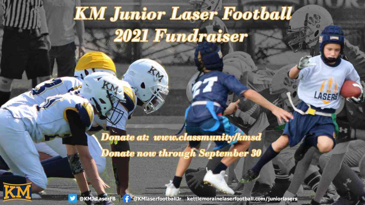 2021 Kettle Moraine Junior Lasers Football Fundraiser Image