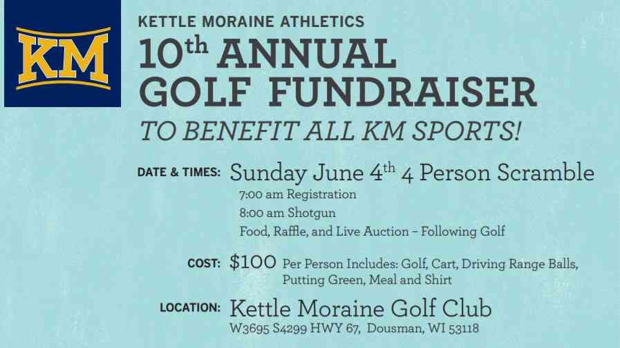 Kettle Moraine Athletics 10th Annual Golf Outing Image