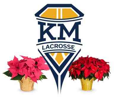 KM Lacrosse Poinsettia Sale 2021 Image