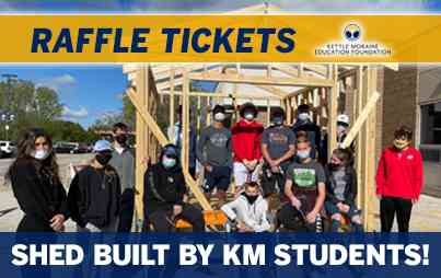 Raffle Tickets for the KM Student Built Shed Image