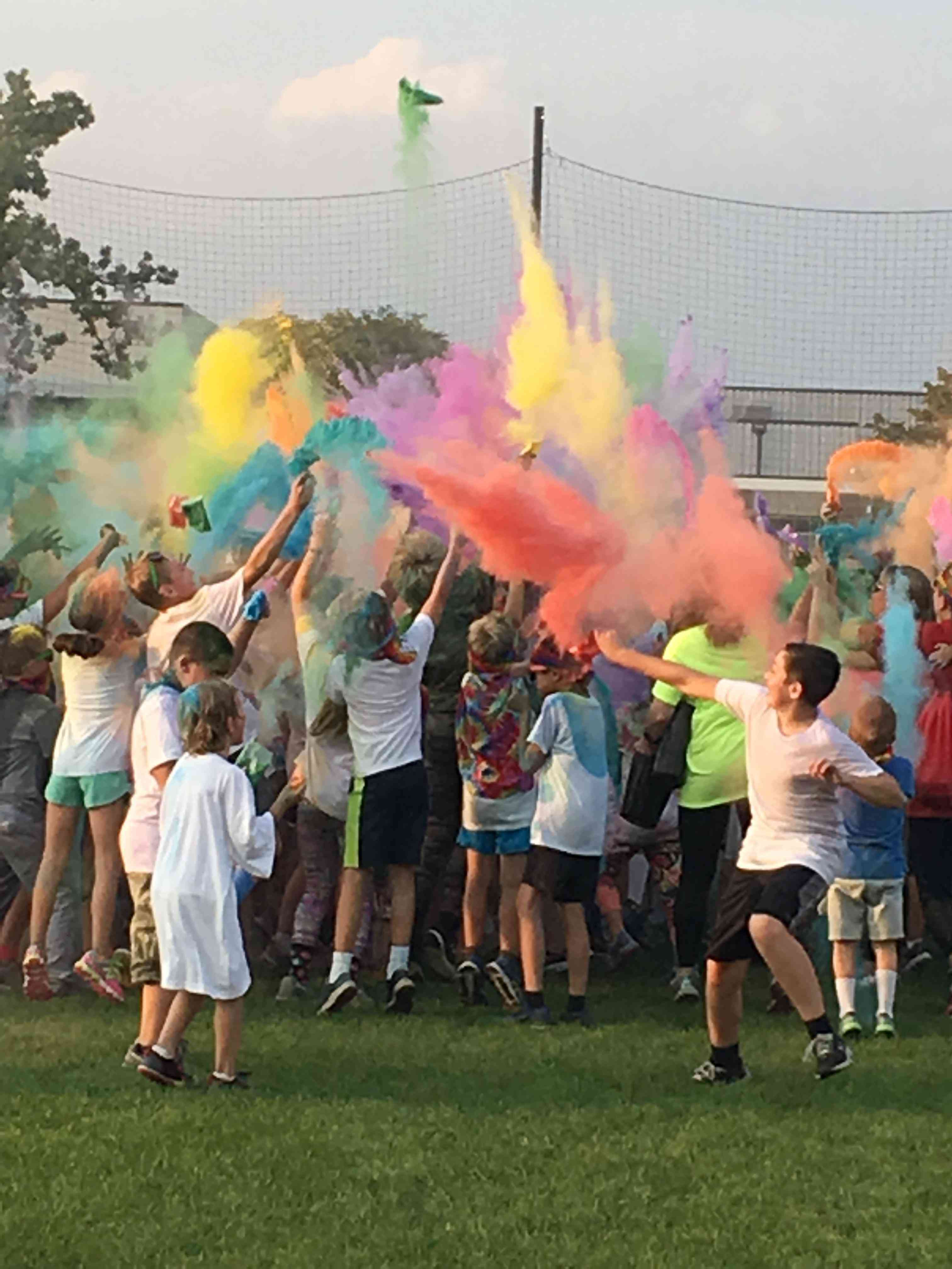 Wales and KM Explore 2021 Color Run Image