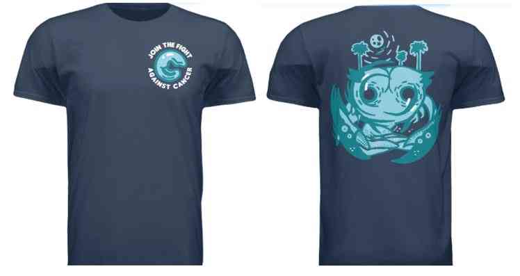 Swirling Crab T Shirt Image