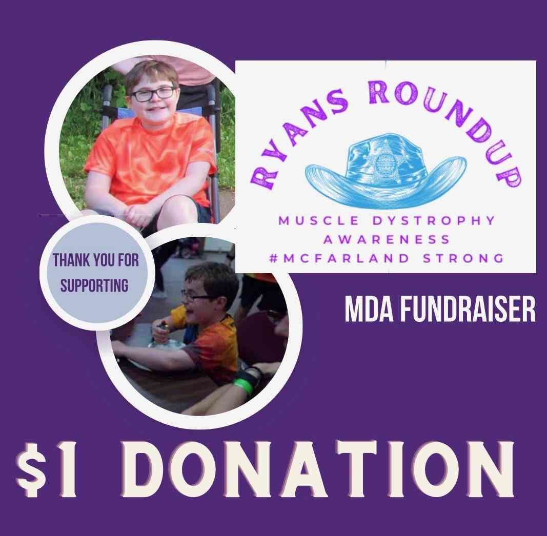 $1 Donation to Ryan's Round Up Image