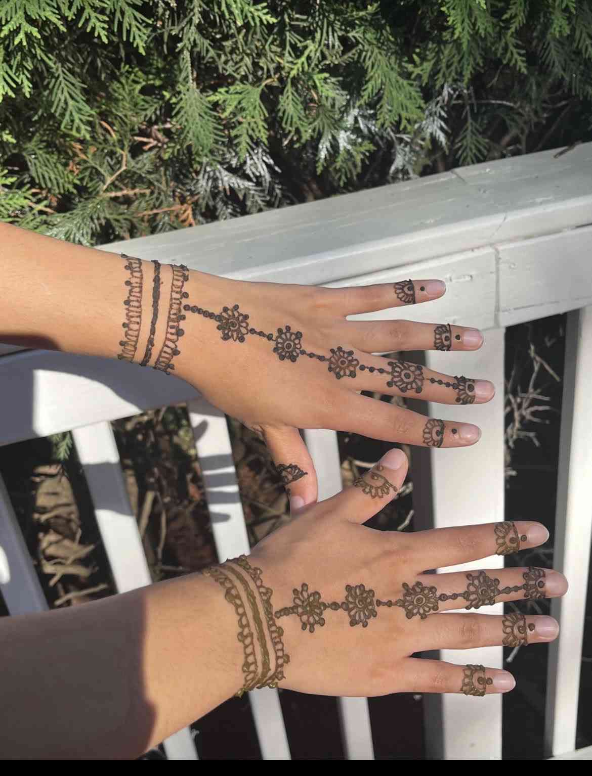 Henna Application Image