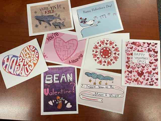 Valentine's Postcards - Set of 8 Image