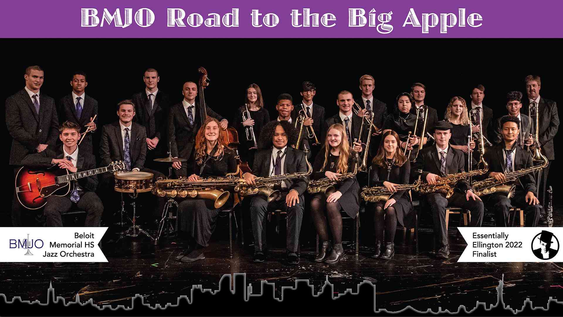 Beloit Memorial Jazz Orchestra - Back to the Big Apple - Essentially Ellington 2022 Finalists! Image
