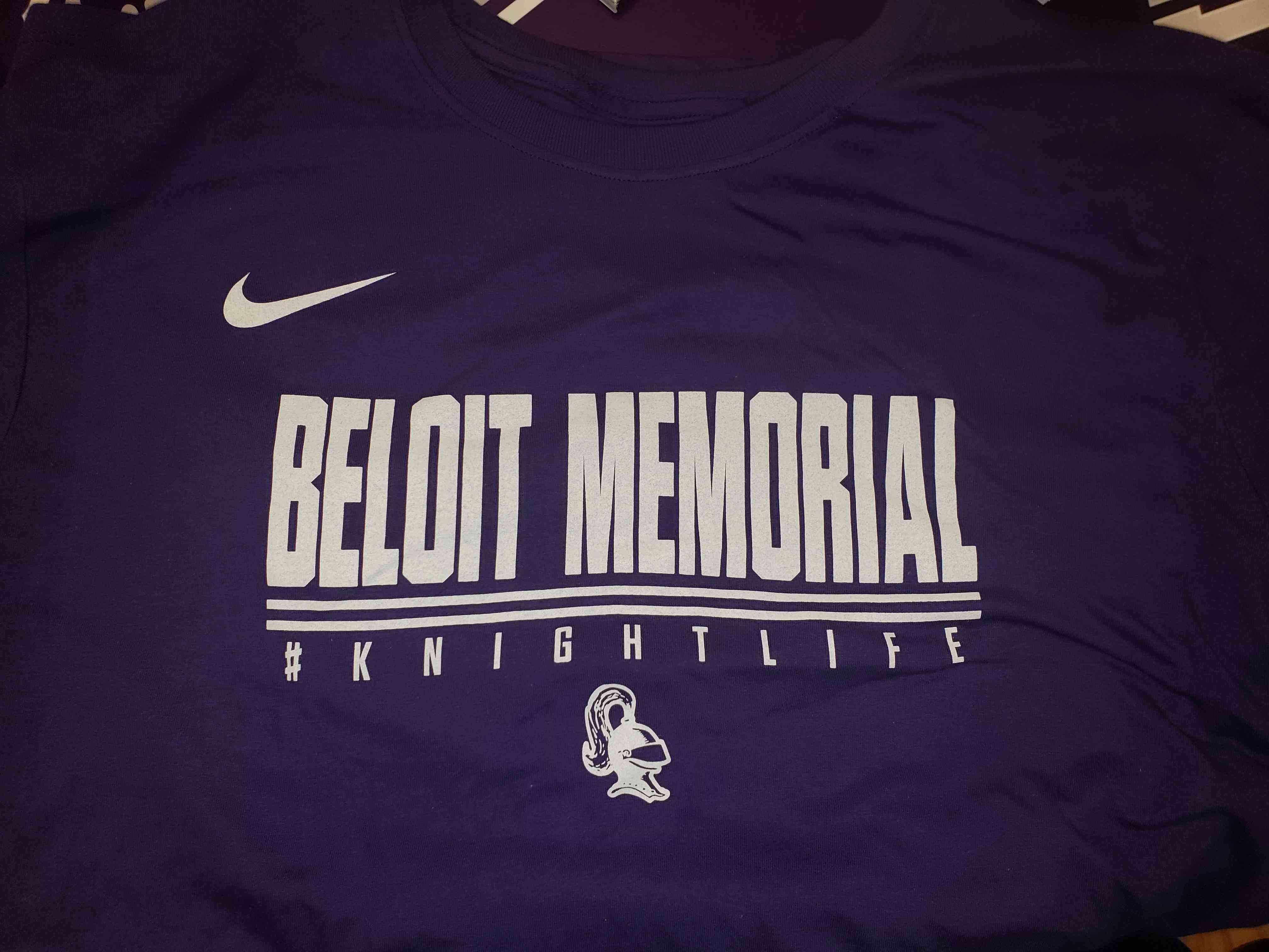 Beloit Memorial Nike T-Shirt Image