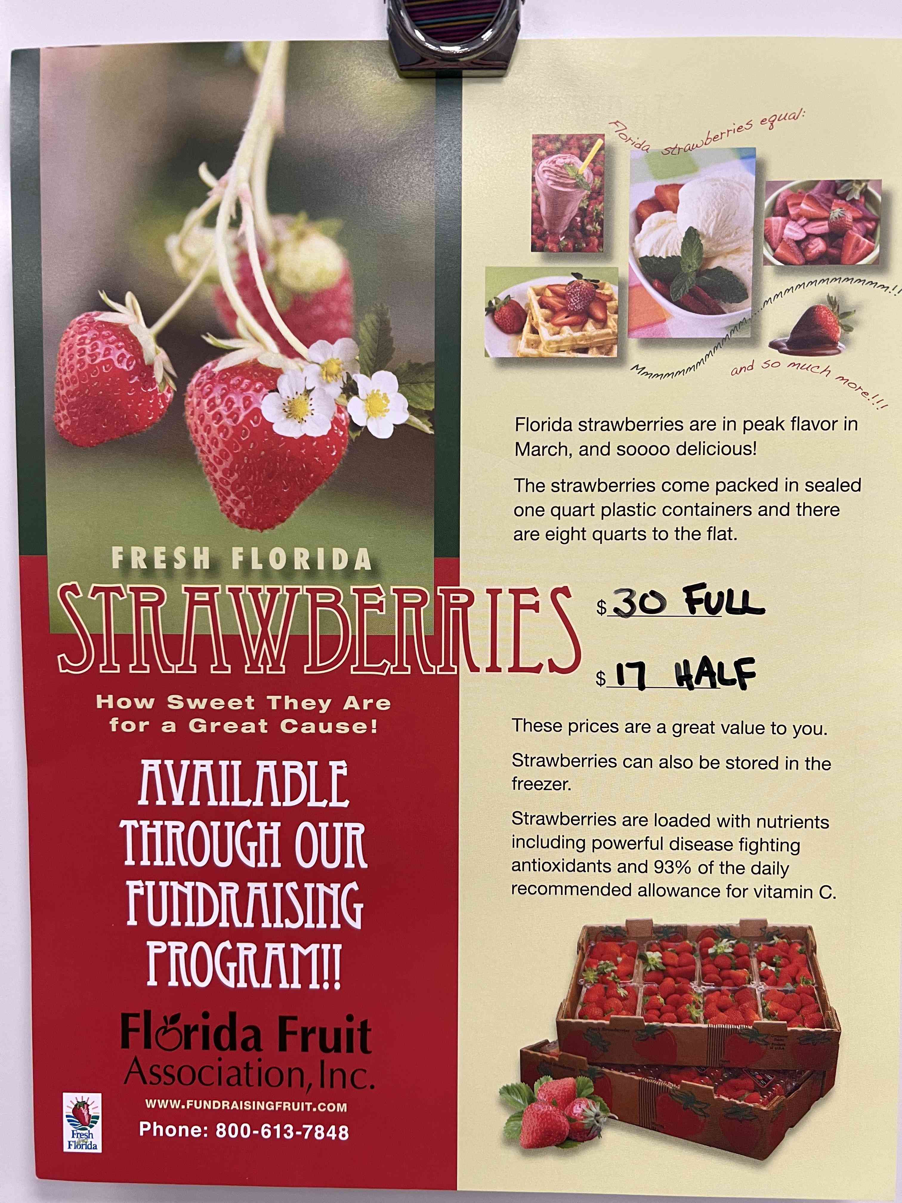 Strawberry Sale!  Student Summer Research Trip Image