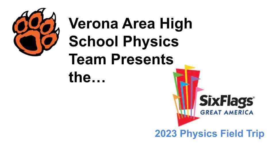 VAHS Six Flags Physics Field Trip Image