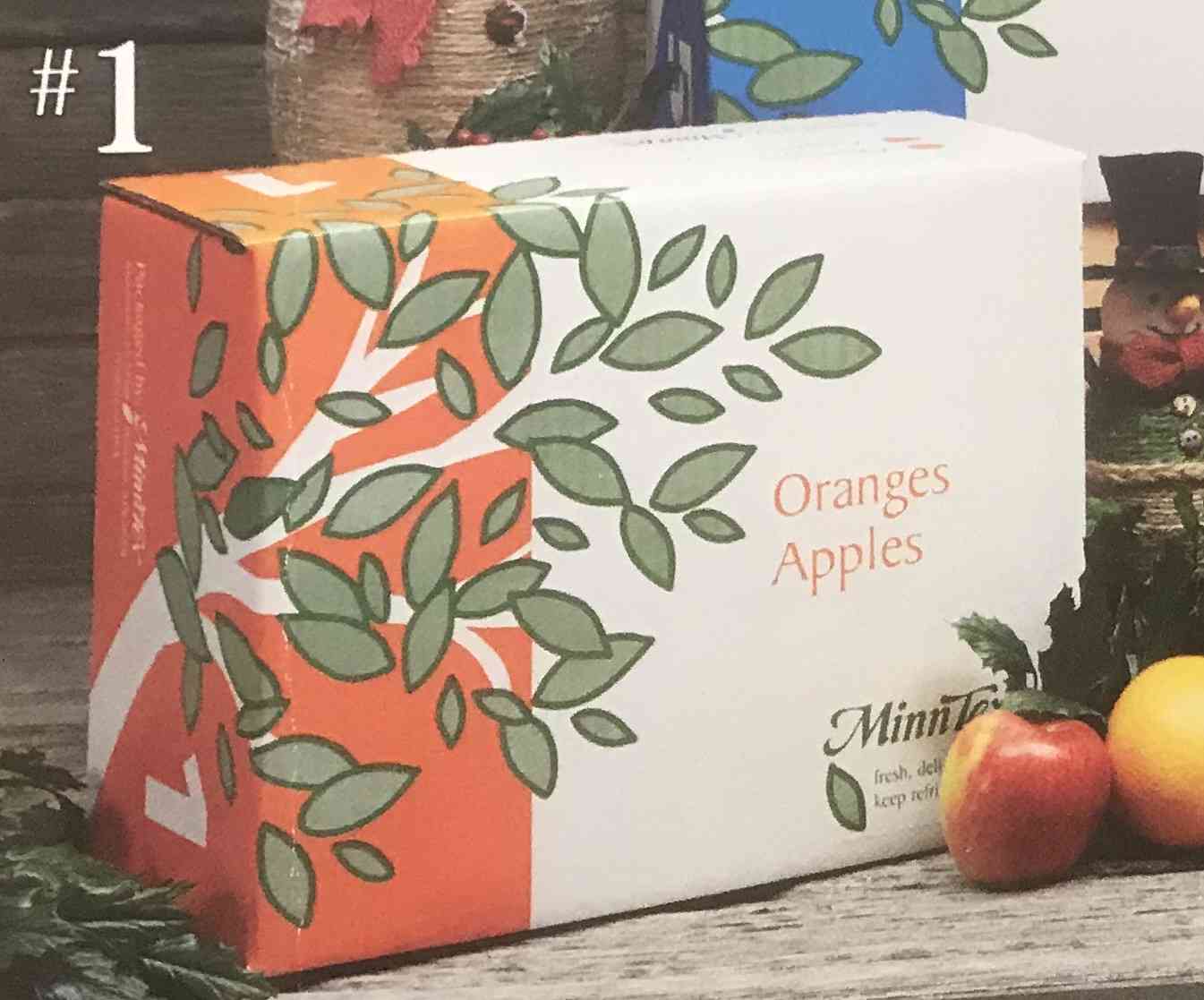 Box 1 - Oranges (18) and Braeburn Apples (18) Image