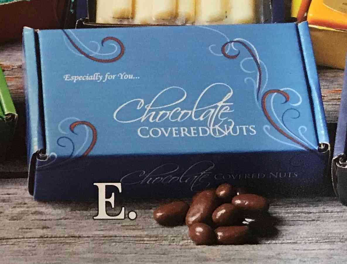E. Chocolate Covered Mixed Nuts Image