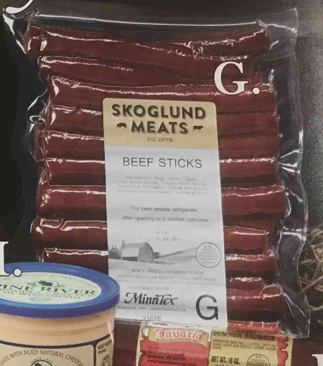 G. Gourmet Beef Sticks Image