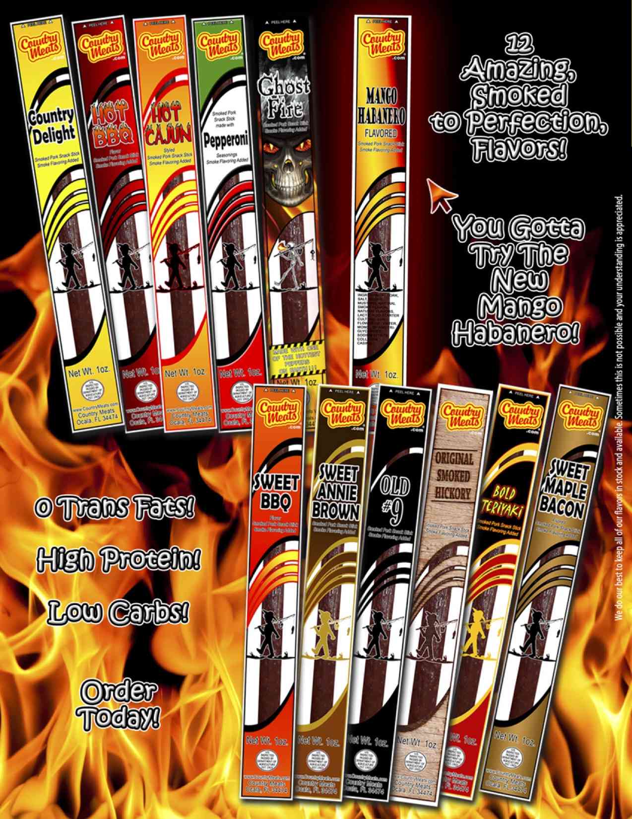 Ghost Fire Meat Stick Image