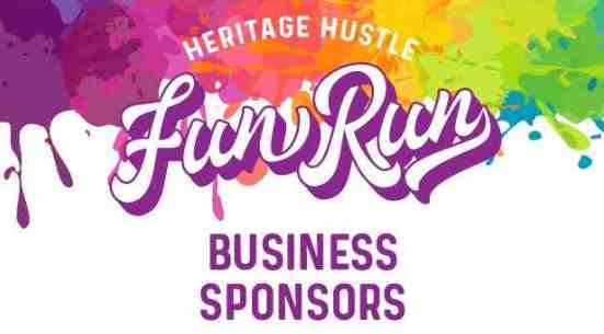 HERITAGE HUSTLE FUN RUN 23-24 BUSINESS SPONSORS Image