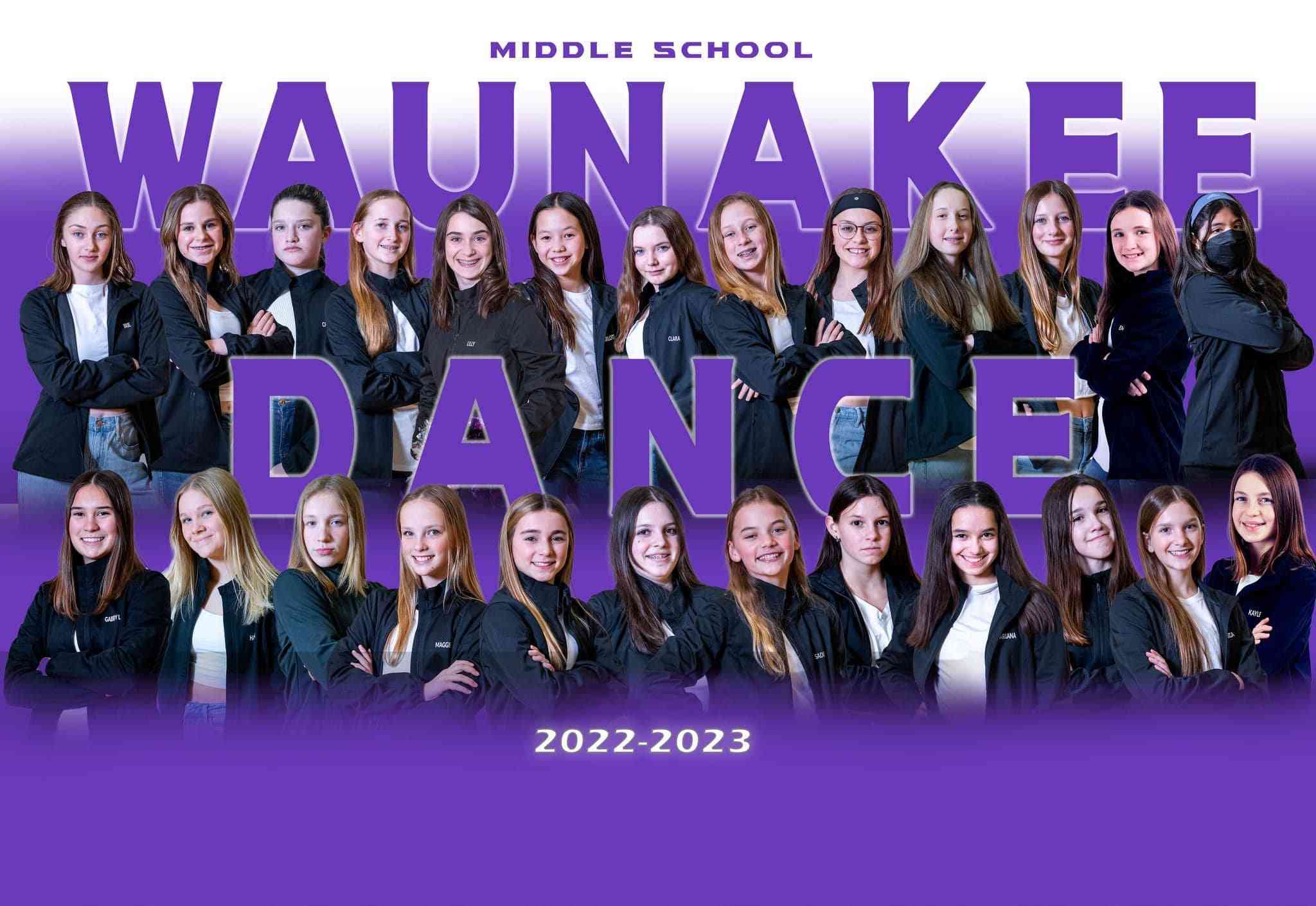 Waunakee Middle School Dance Team is Feeling 2023 Image