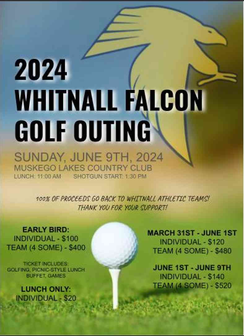 2024 Whitnall Falcon Golf Outing Image