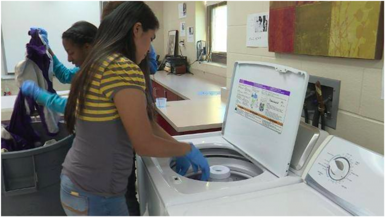 Students in the Loads to Success program work hard to make a positive impact.